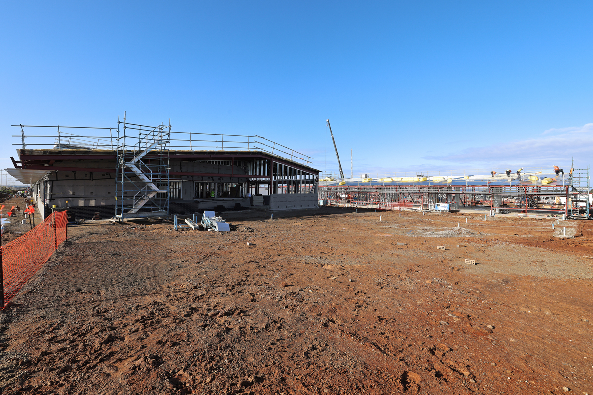 Warreen Primary School - new school, Site progress - July 2023