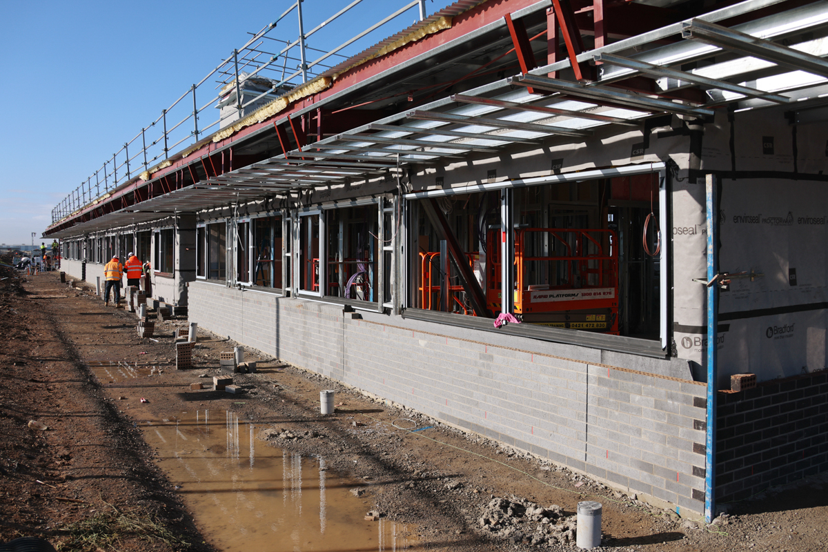 Warreen Primary School - new school, Site progress - July 2023