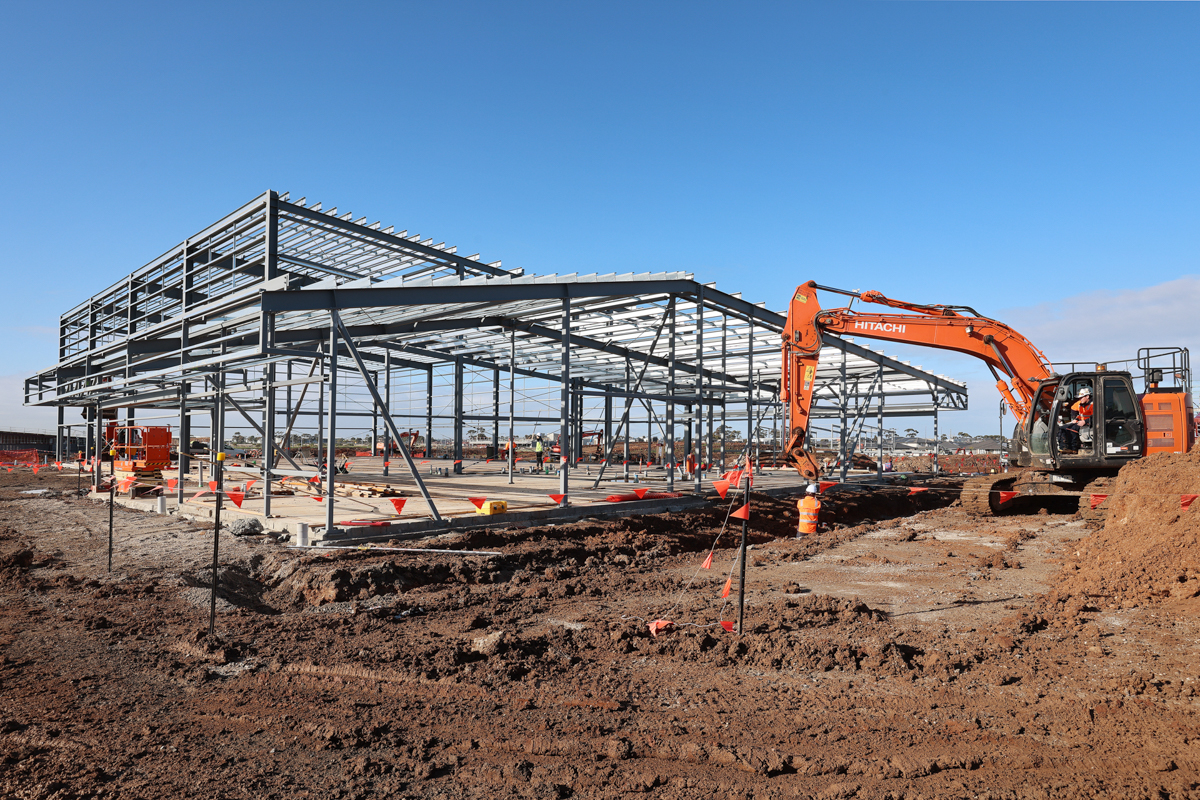 Warreen Primary School - new school, Site progress - July 2023