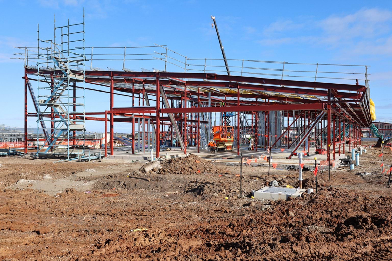 Warreen Primary School - new school, Site progress - July 2023