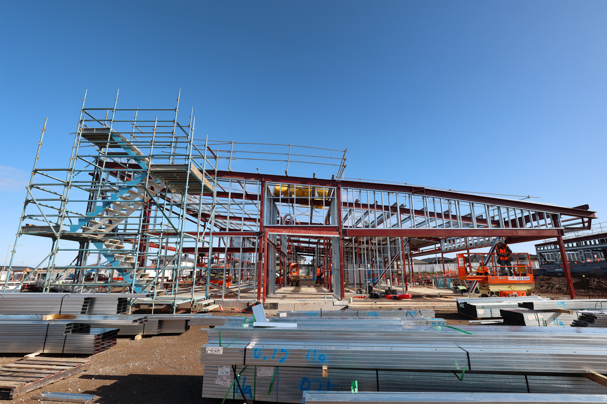 Warreen Primary School - new school, Site progress - July 2023