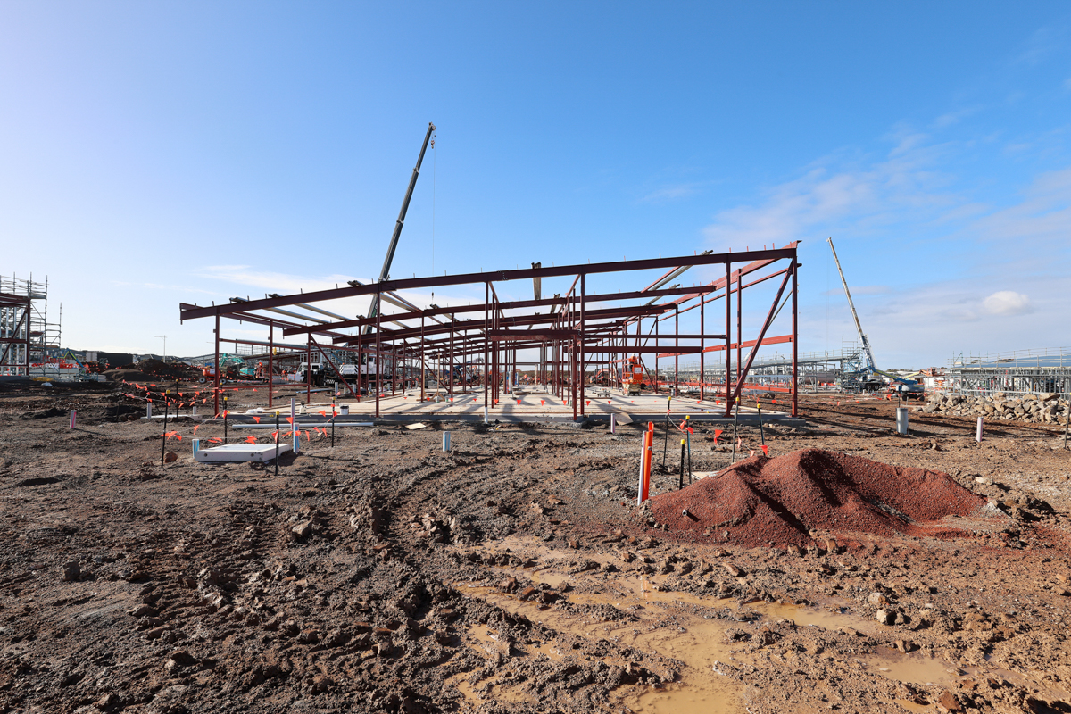 Warreen Primary School - new school, Site progress - July 2023