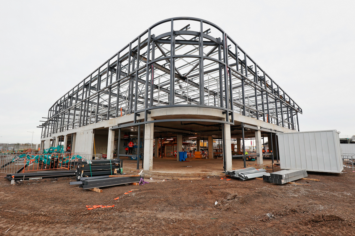 Walcom Ngarrwa Secondary College - new school, Site progress - July 2023