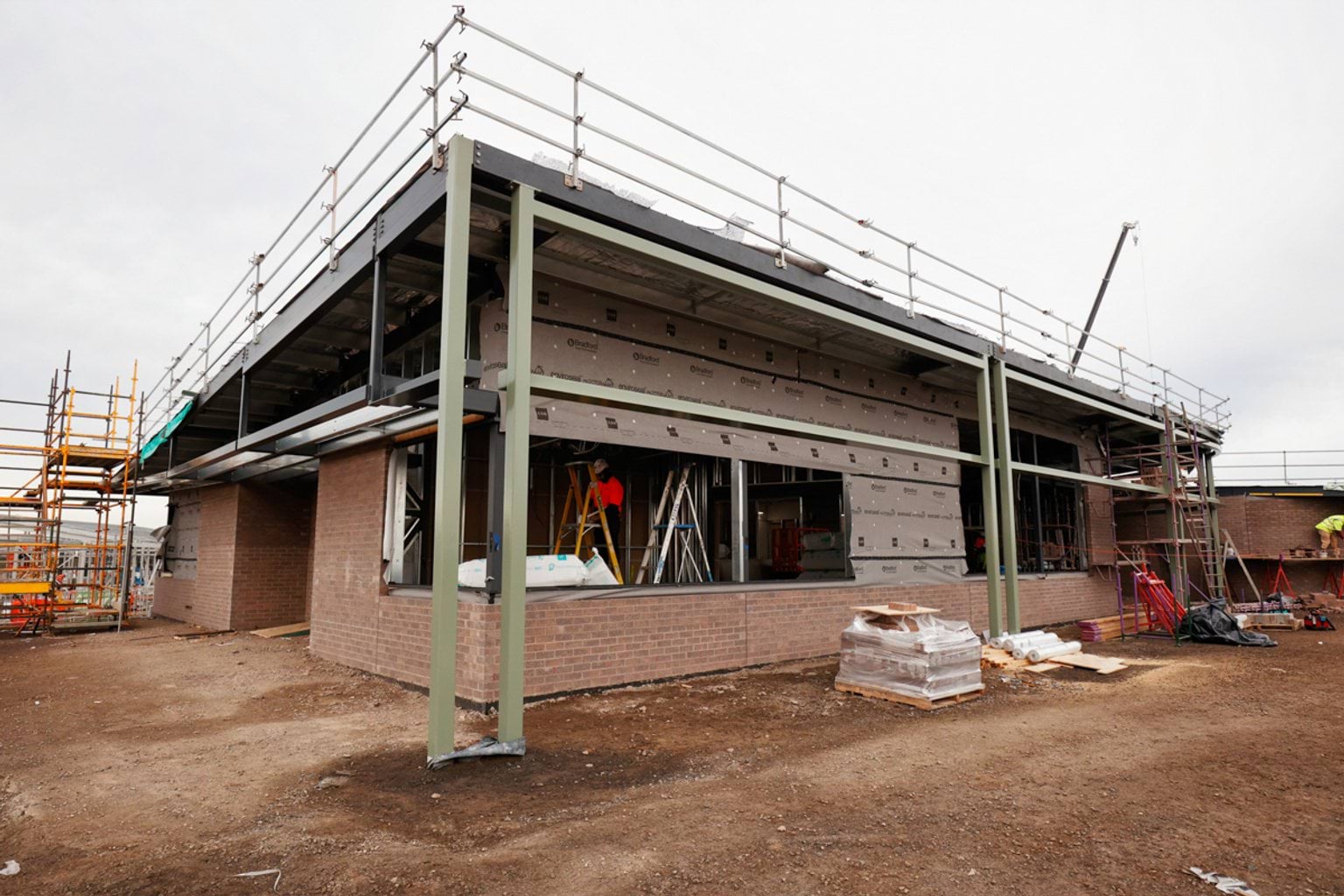 Walcom Ngarrwa Secondary College - new school, Site progress - July 2023