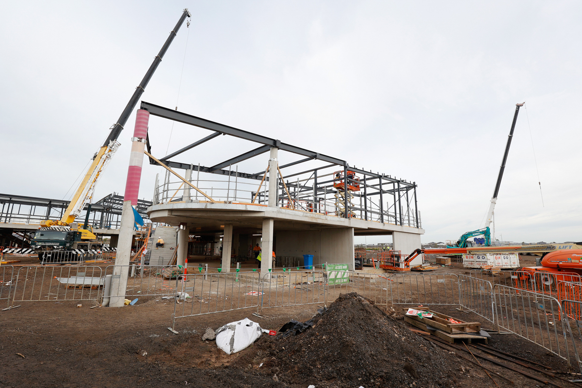 Walcom Ngarrwa Secondary College - new school, Site progress - July 2023