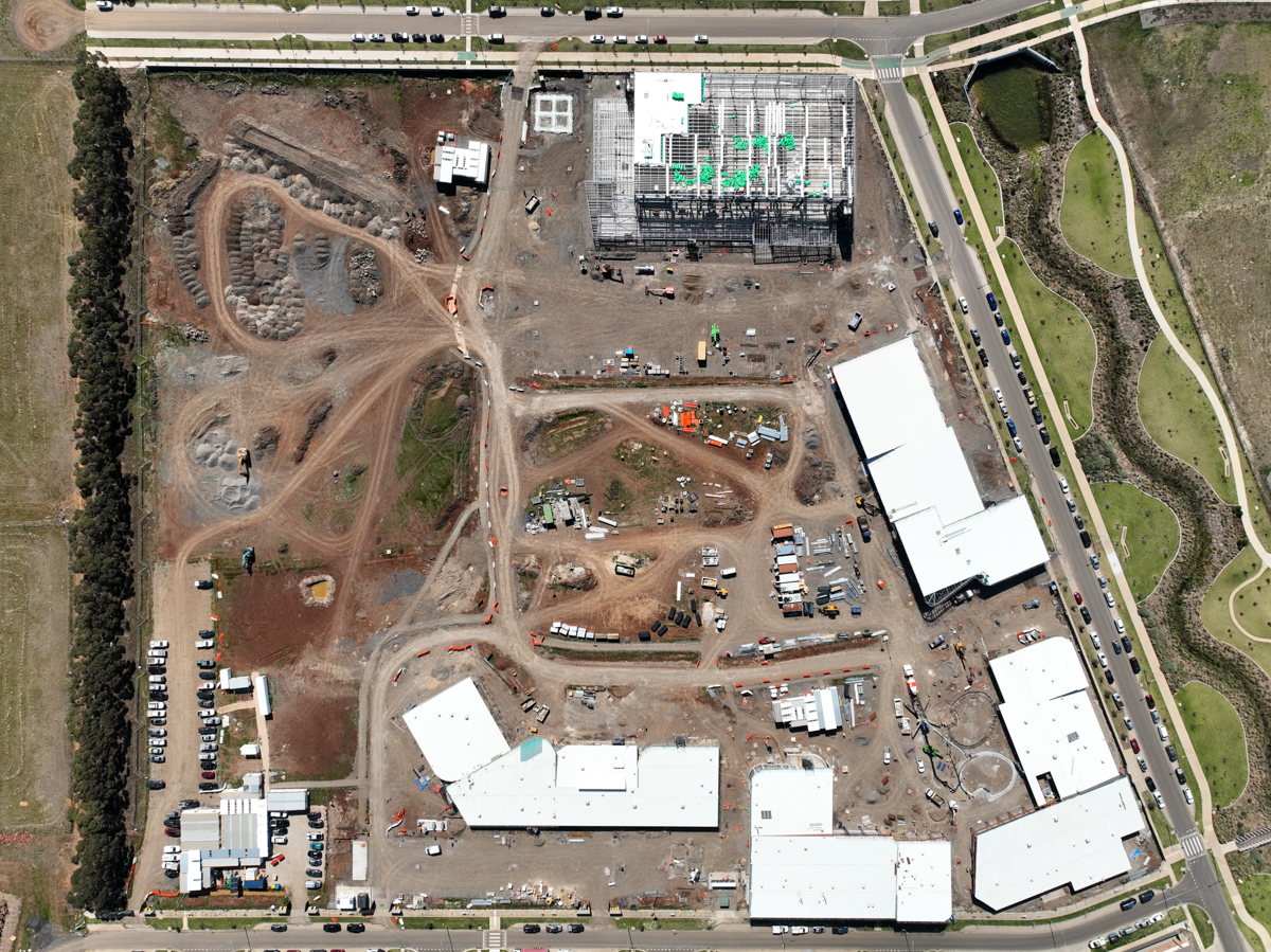 Brinbeal Secondary College - new school, Site progress - September 2023