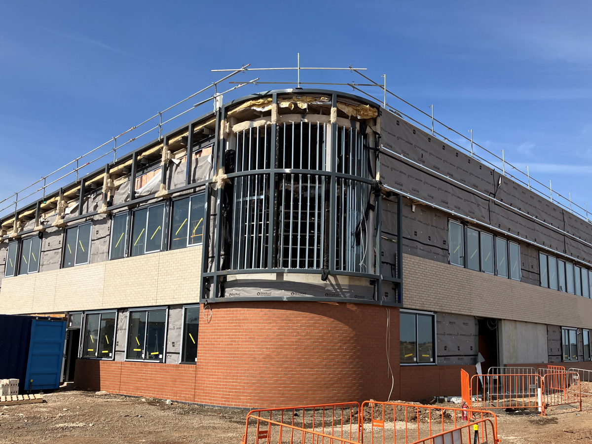 Yarrabing Secondary College - new school, Site progress - September 2023, design, arts, technology and science