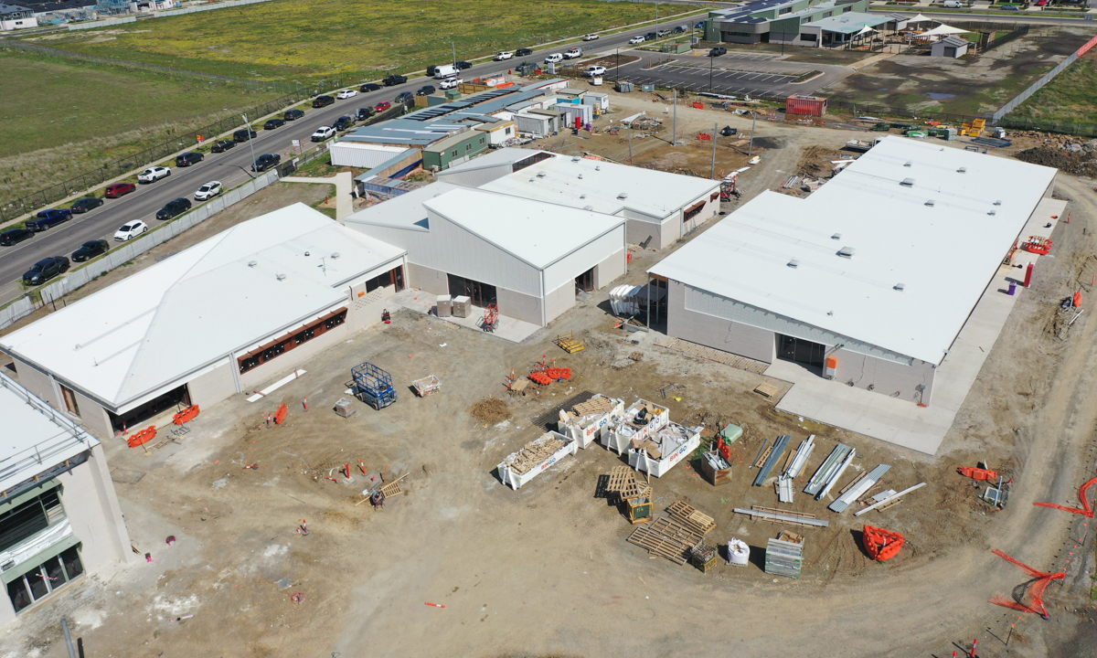 Yubup Primary School - new school, Site progress - September 2023