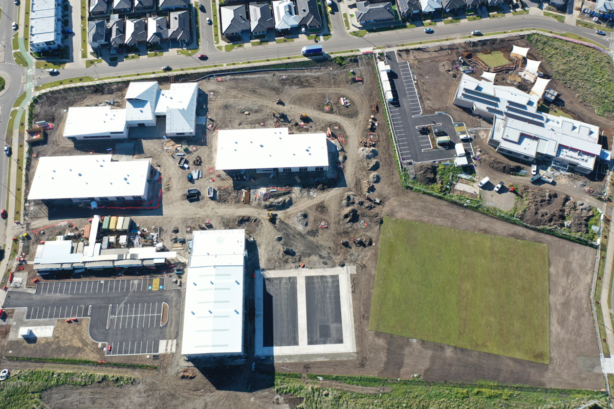 Banum Warrik Primary School - new school, Site progress - August 2023