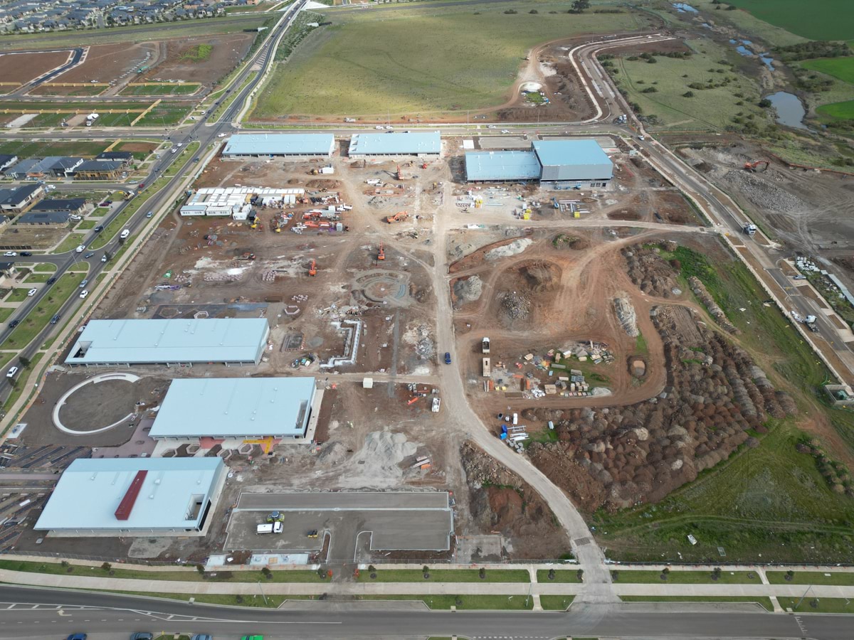 Bemin Secondary College - senior campus - new school, Site progress - September 2023