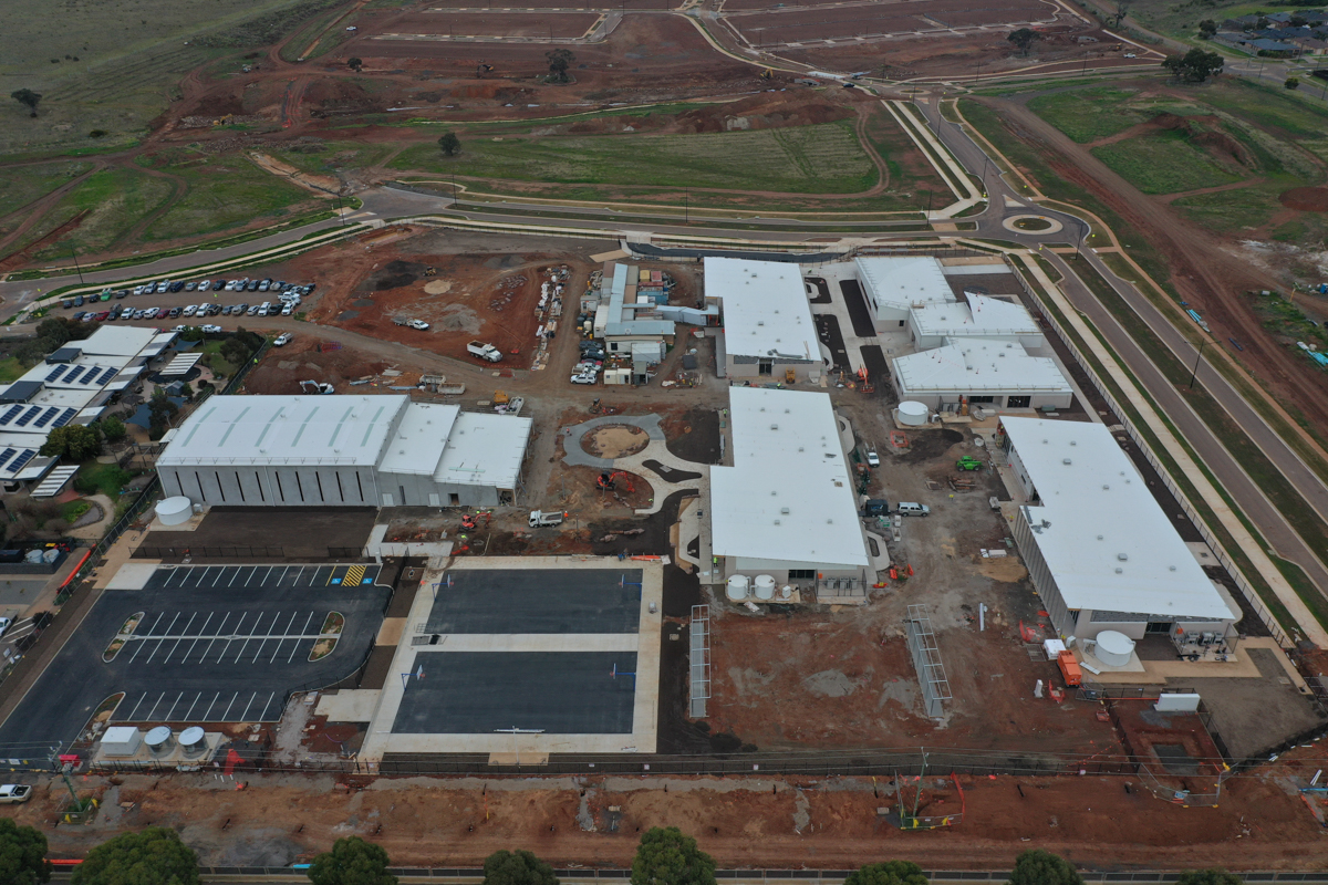 Binap Primary School - new school, Site progress - September 2023