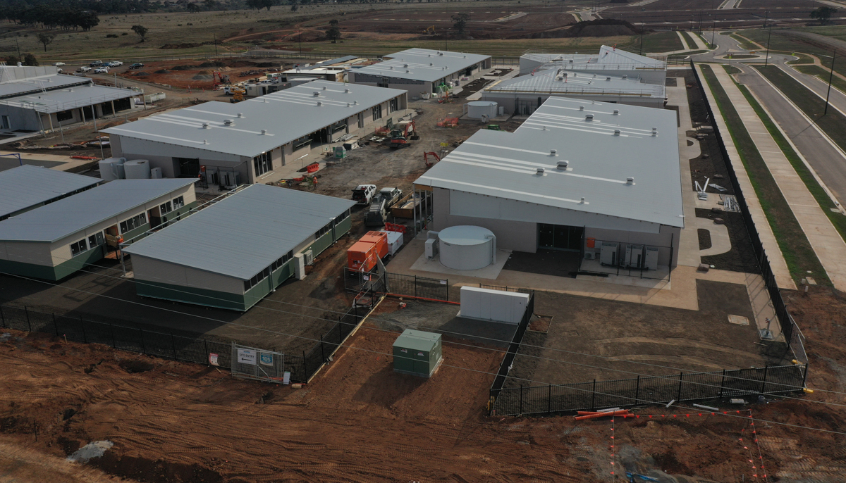 Binap Primary School - new school, Site progress - September 2023