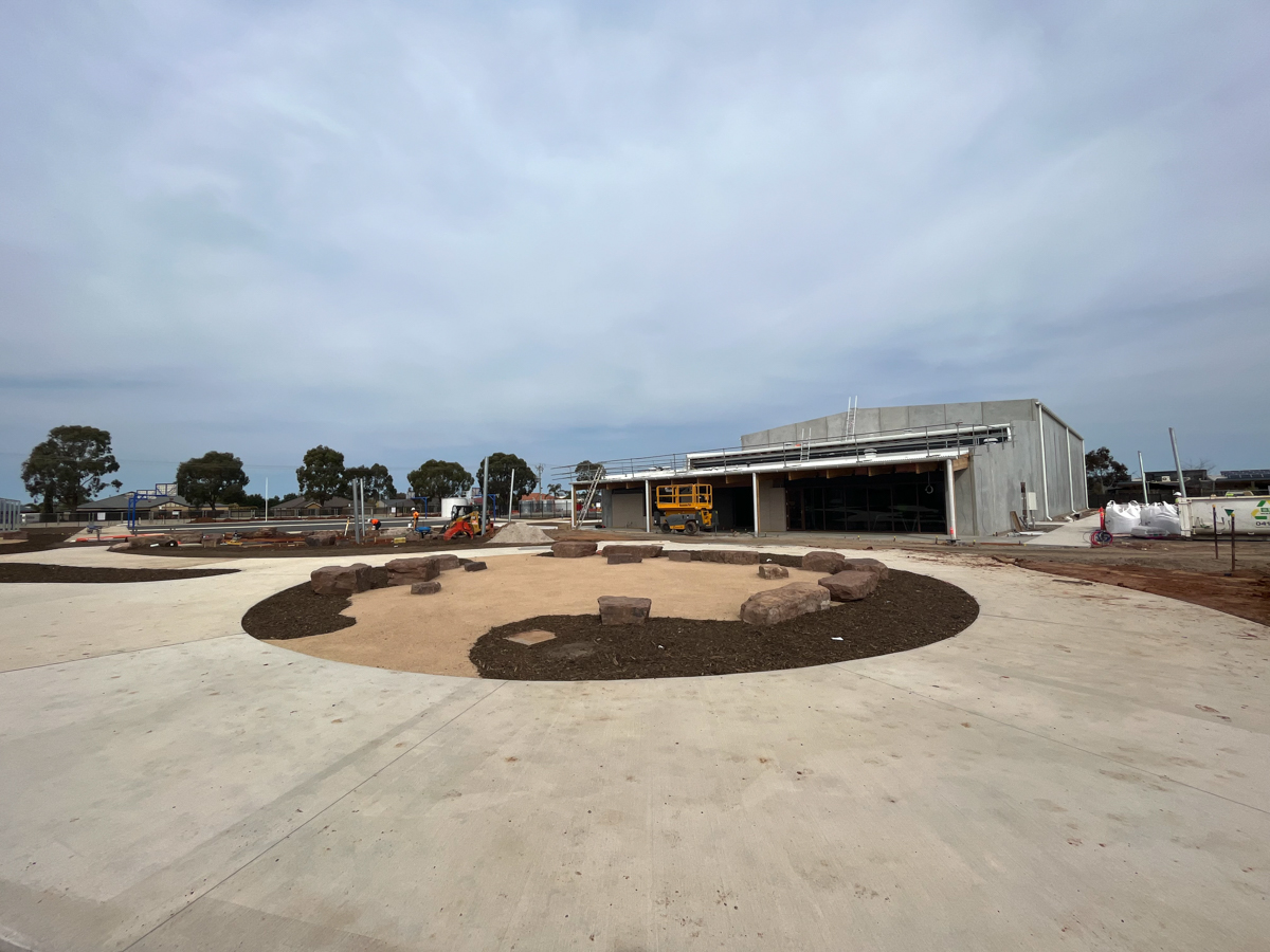 Binap Primary School - new school, Site progress - September 2023