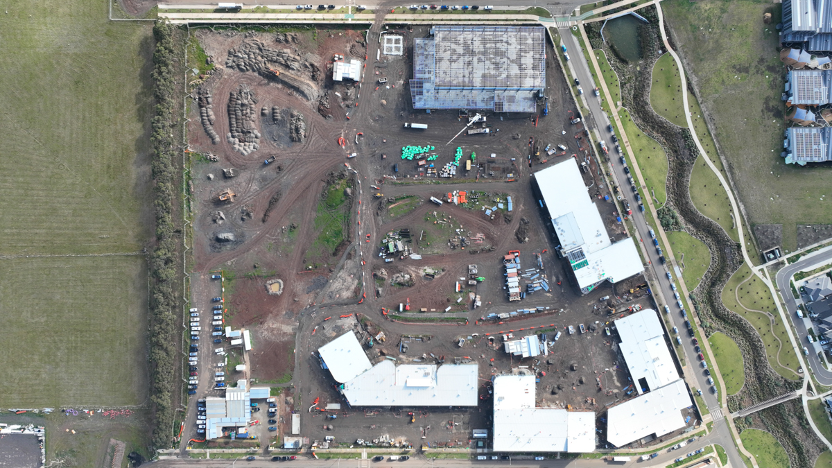 Brinbeal Secondary College - new school, Site progress - September 2023