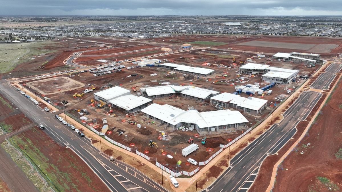 Dharra School - new school, Site progress - September 2023