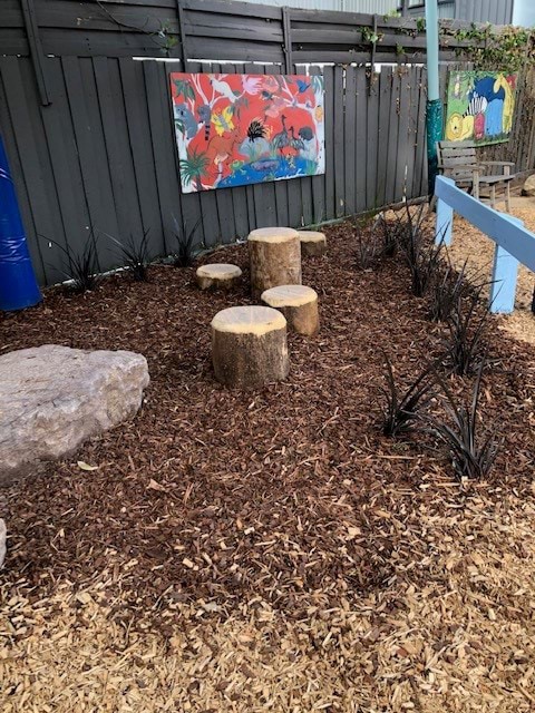 J S Grey Kindergarten - Building Blocks Improvement Grant, Completed project - outdoor play space