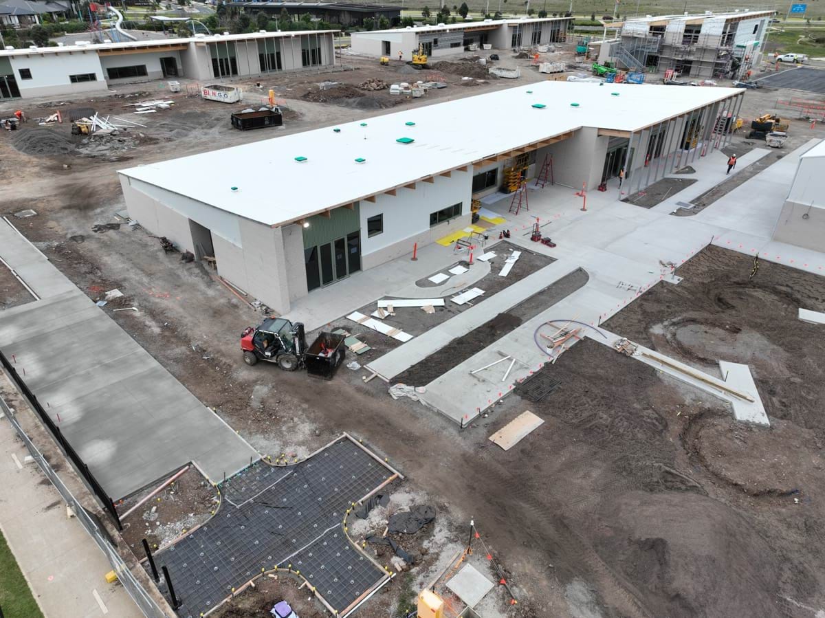 Laa Yulta Primary School - new school, Site progress - August 2023