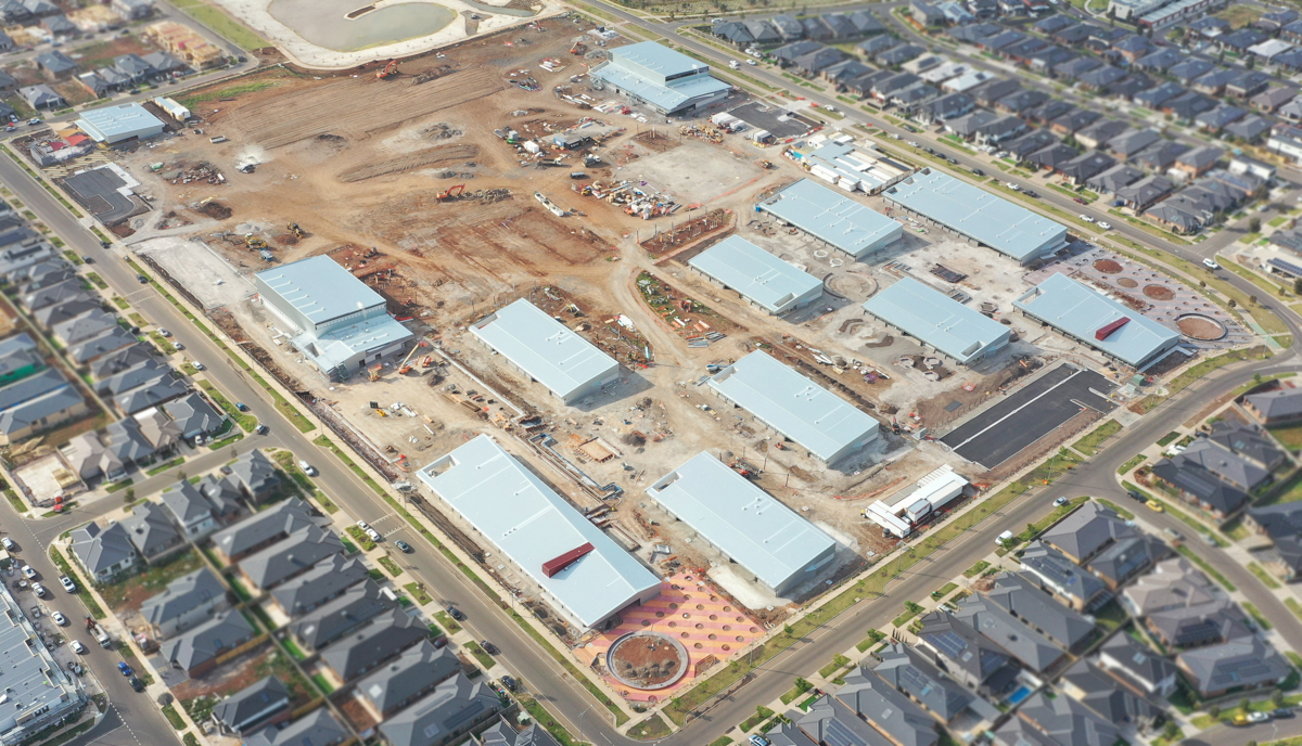 Warreen Primary School - new school, Site progress - September 2023