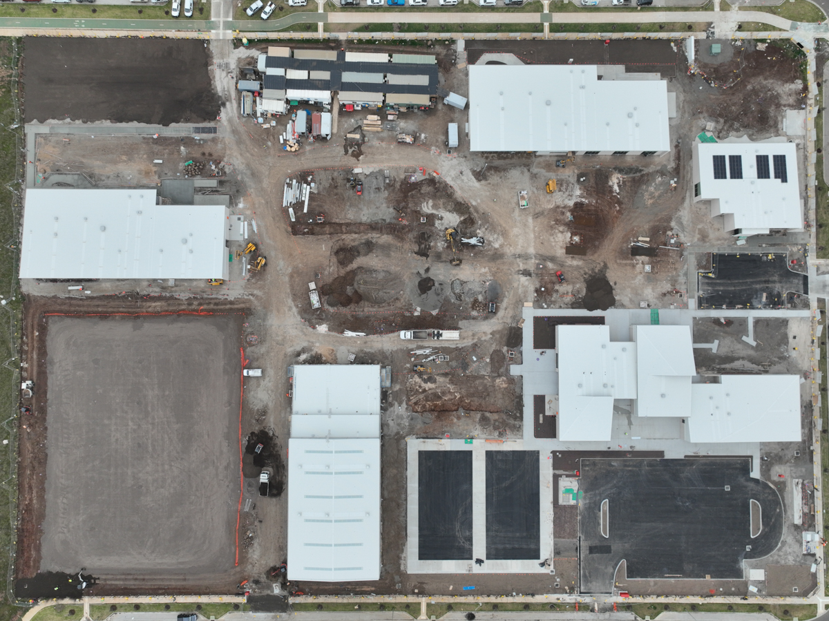 Wimba Primary School - new school, Site progress - August 2023