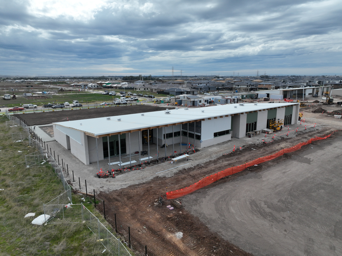 Wimba Primary School - new school, Site progress - August 2023