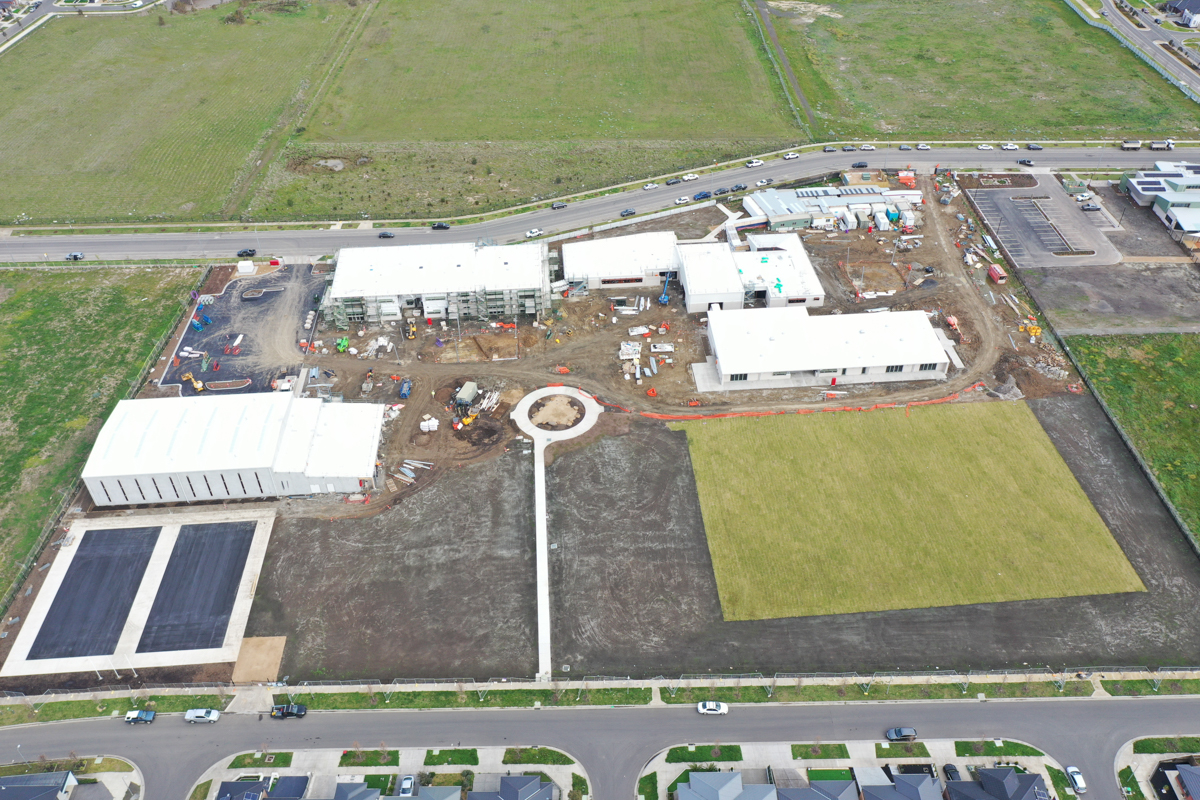 Yubup Primary School - new school, Site progress - September 2023