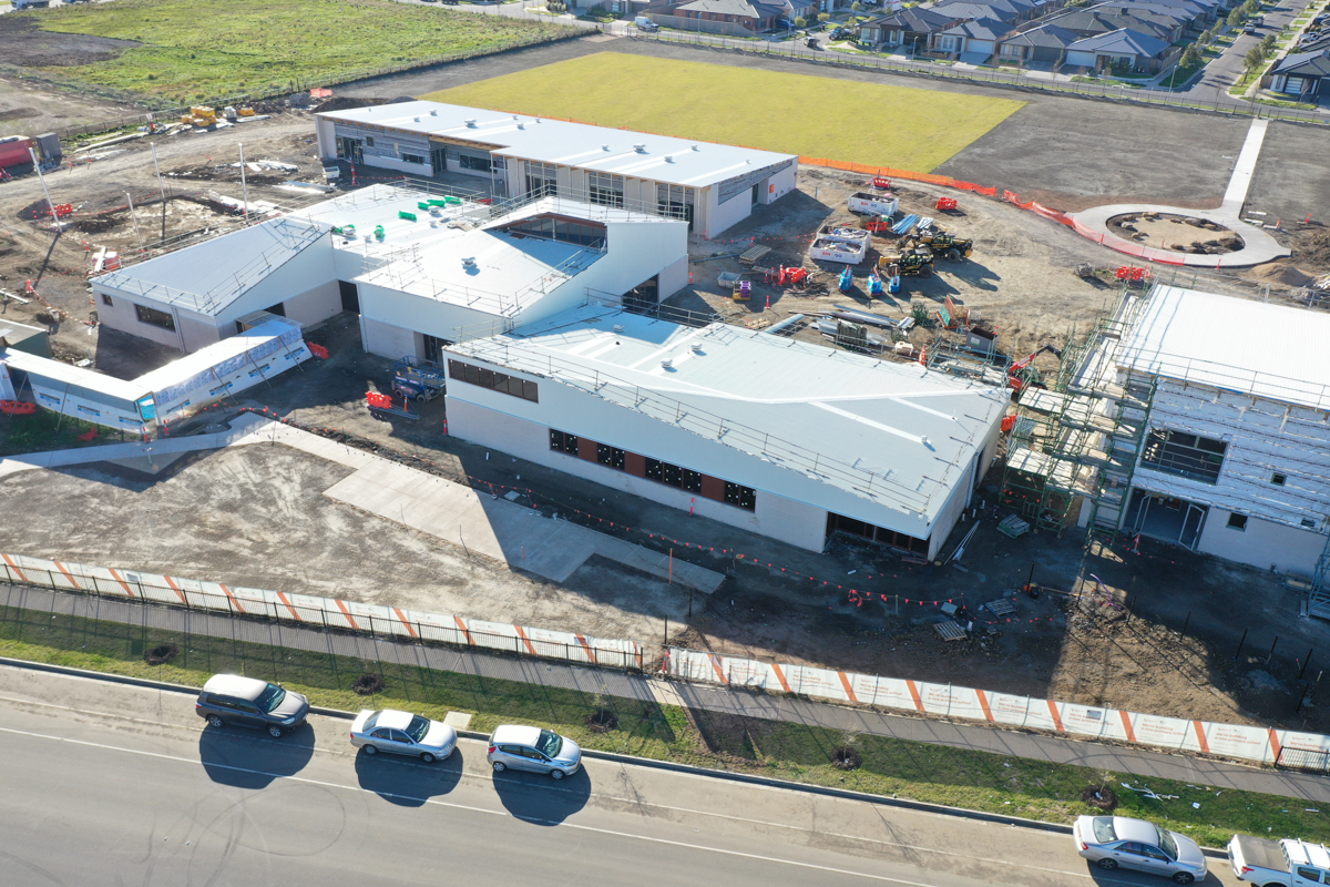 Yubup Primary School - new school, Site progress - August 2023