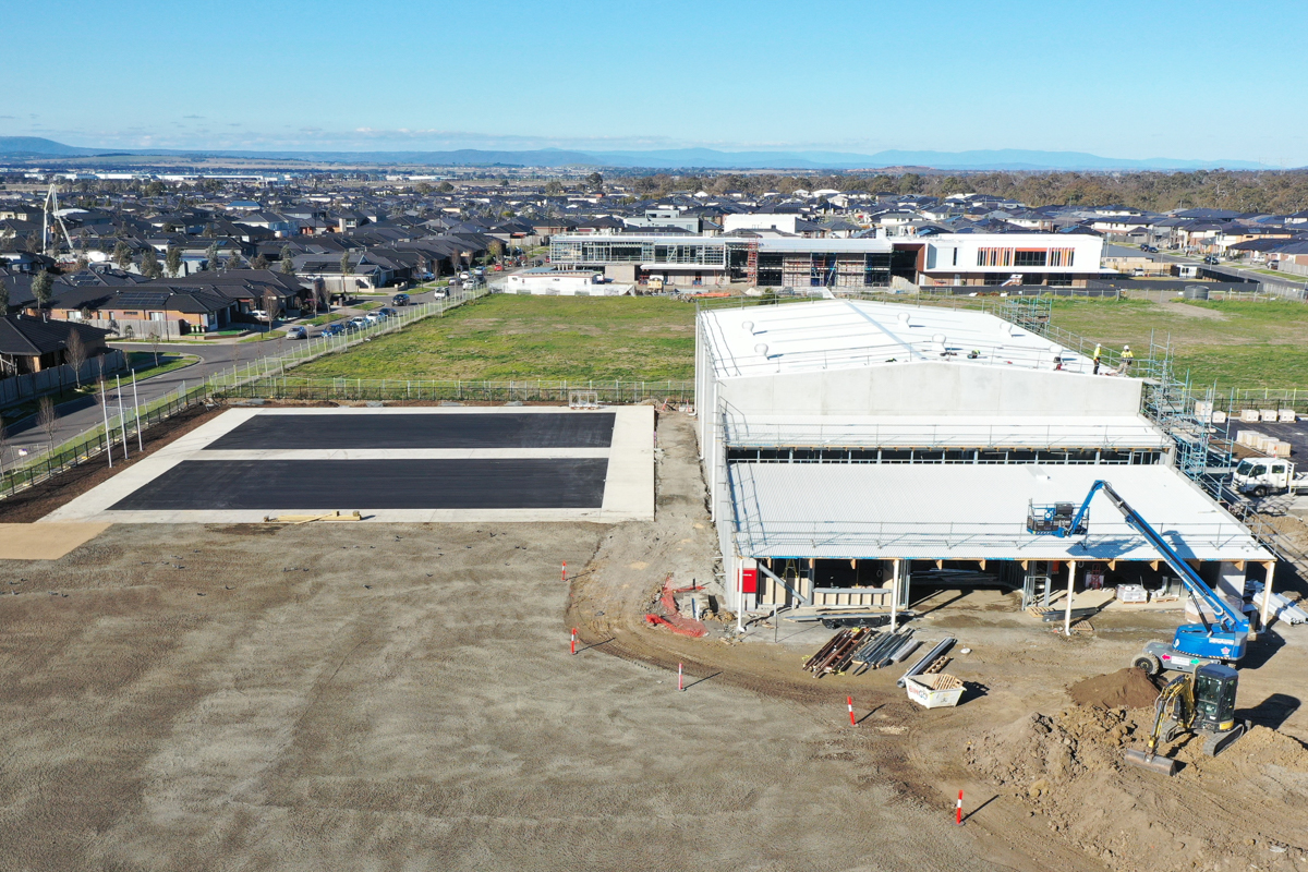 Yubup Primary School - new school, Site progress - August 2023