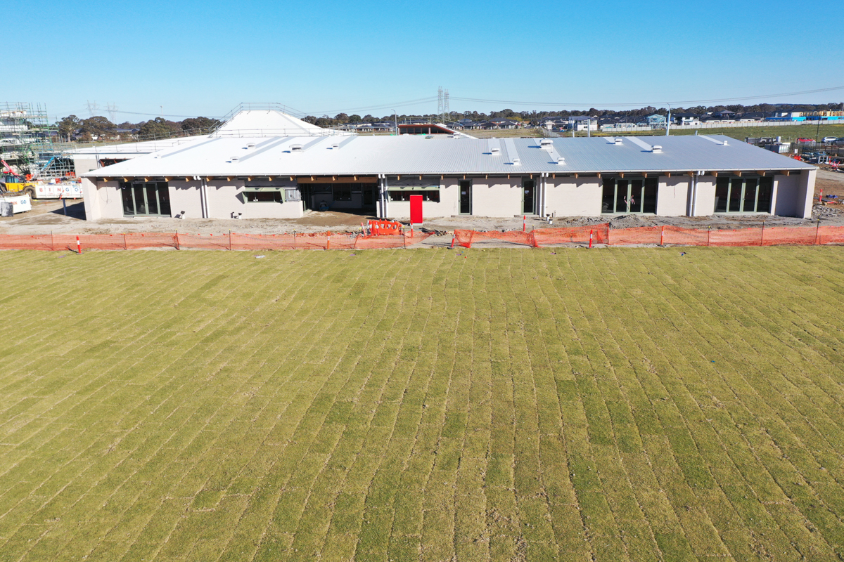 Yubup Primary School - new school, Site progress - August 2023