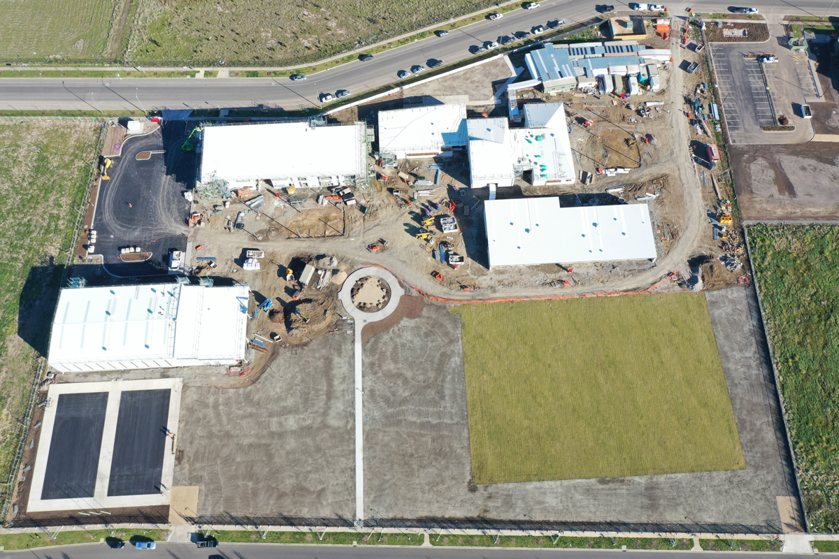 Yubup Primary School - new school, Site progress - August 2023