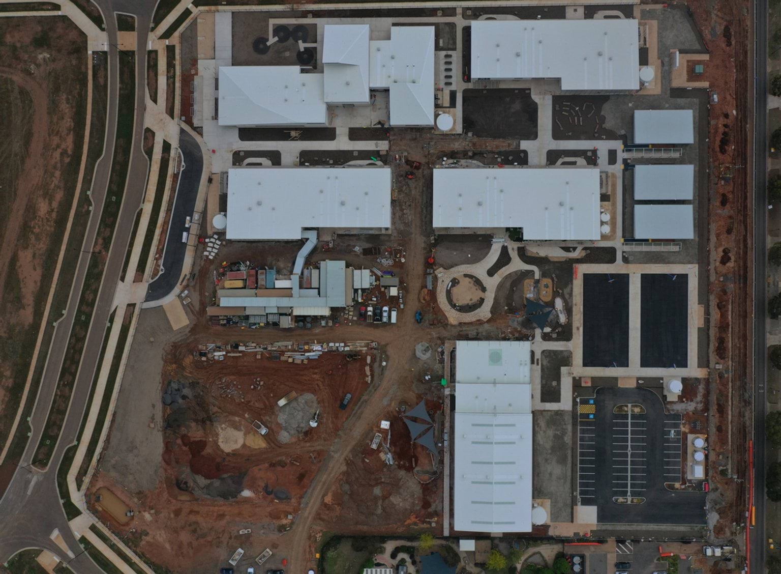 Binap Primary School - new school, Site progress - October 2023