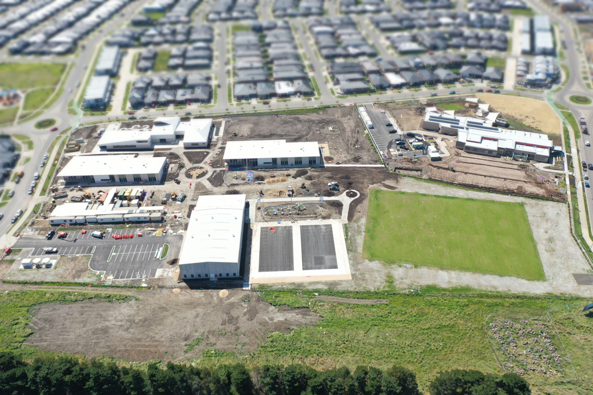 Banum Warrik Primary School - new school, Site progress - October 2023