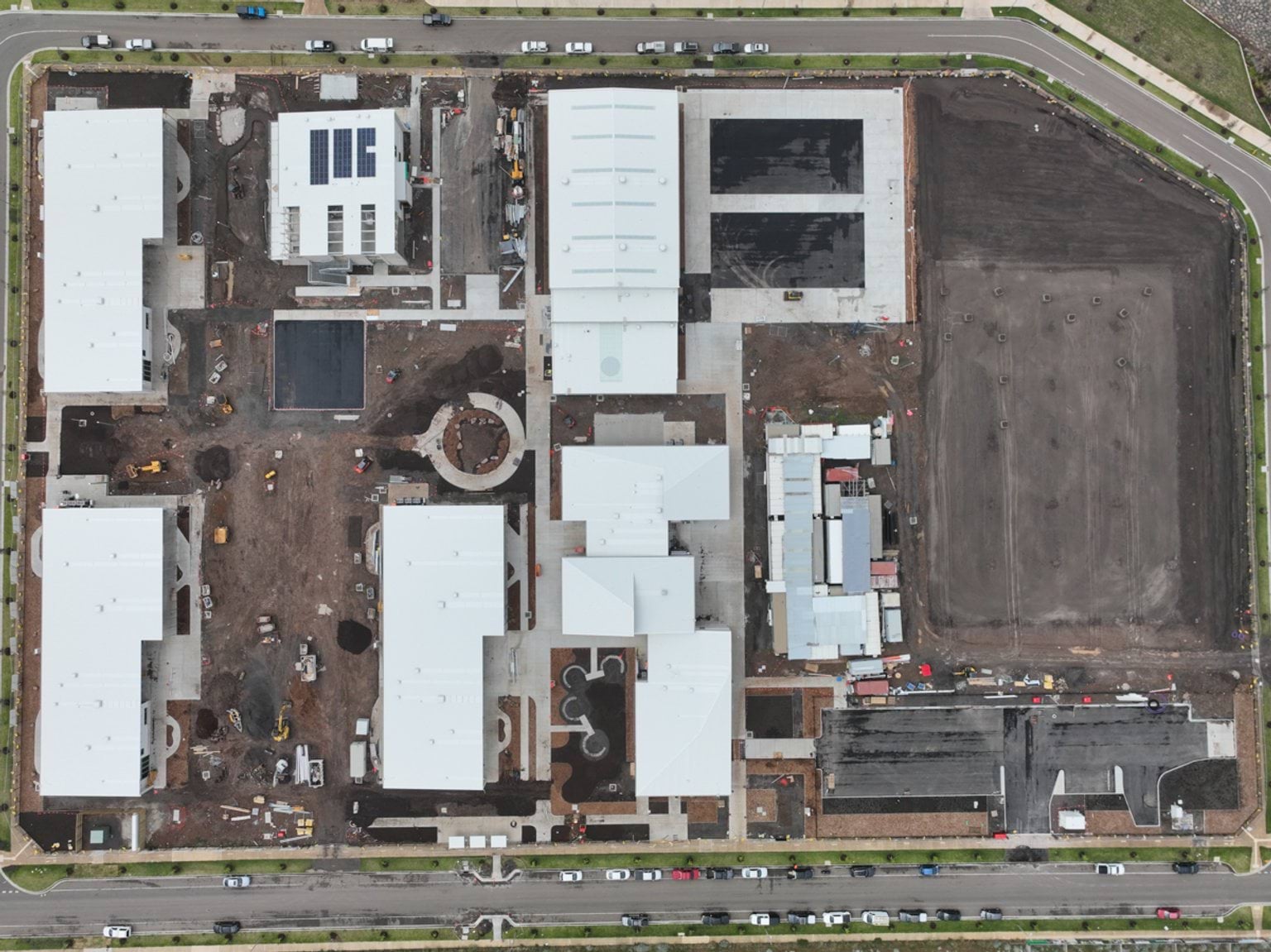 Laa Yulta Primary School - new school, Site progress - October 2023