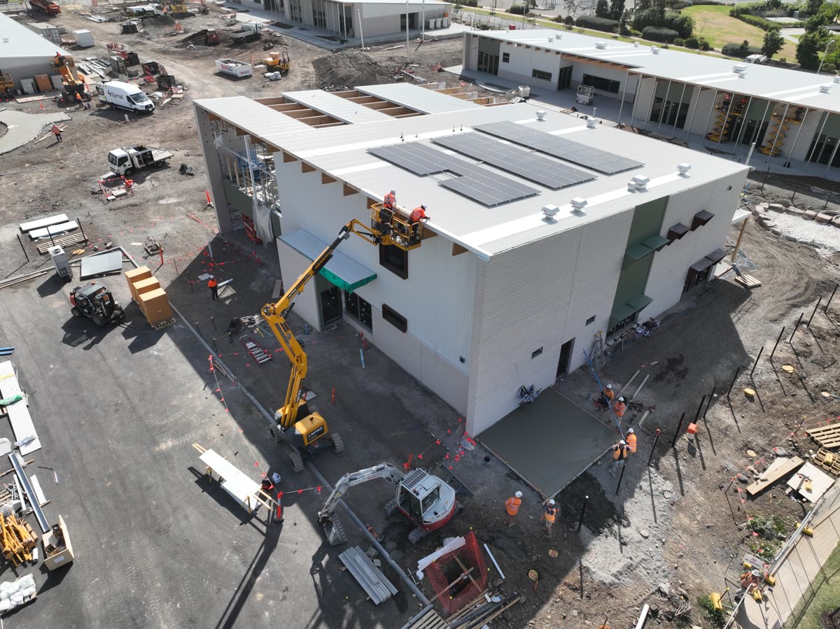 Laa Yulta Primary School Kindergarten - kindergarten on a school site, Site progress - September 2023