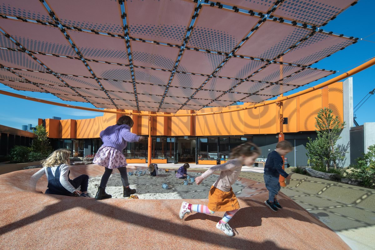 Molesworth Street Kindergarten - kindergarten on a school site, Completed Project