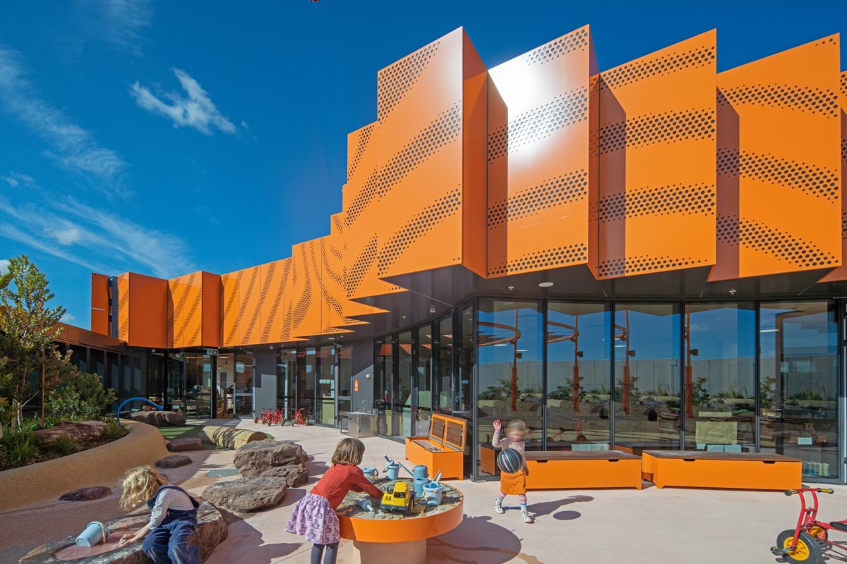 Molesworth Street Kindergarten - kindergarten on a school site, Completed Project