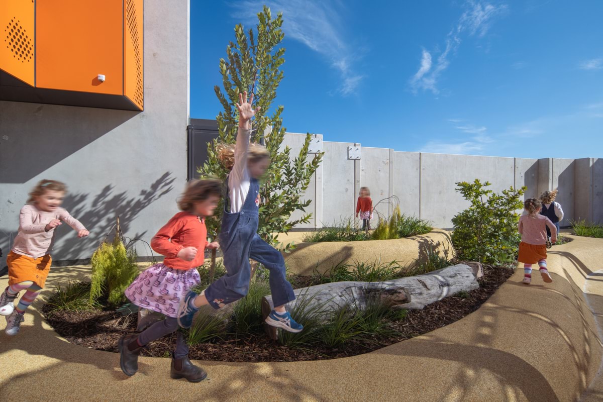 Molesworth Street Kindergarten - kindergarten on a school site, Completed Project