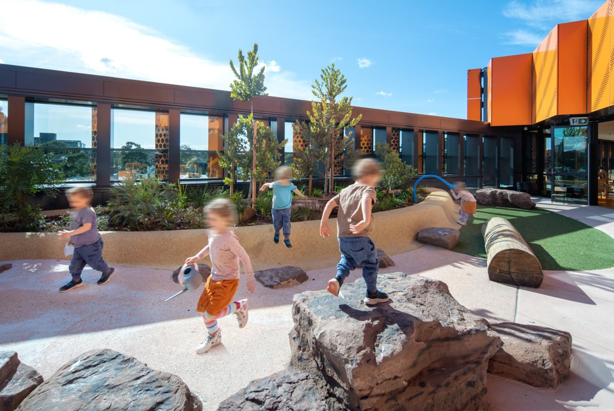 Molesworth Street Kindergarten - kindergarten on a school site, Completed Project