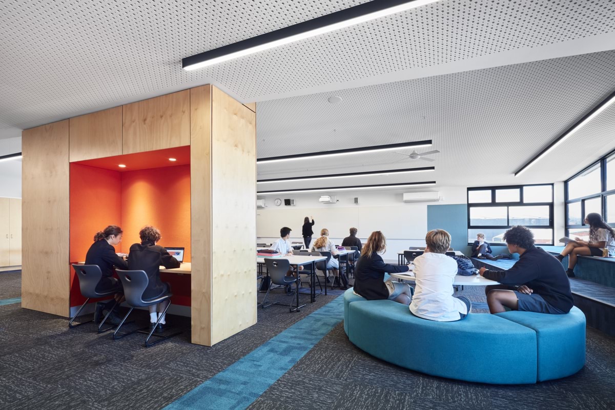 Mordialloc College - upgrade and modernisation, Completed project - learning centre