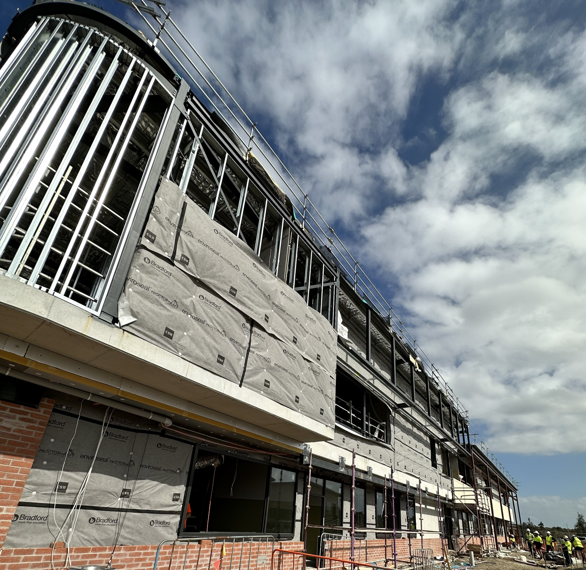 Walcom Ngarrwa Secondary College - new school, Site progress - September 2023, design, arts, technology and science