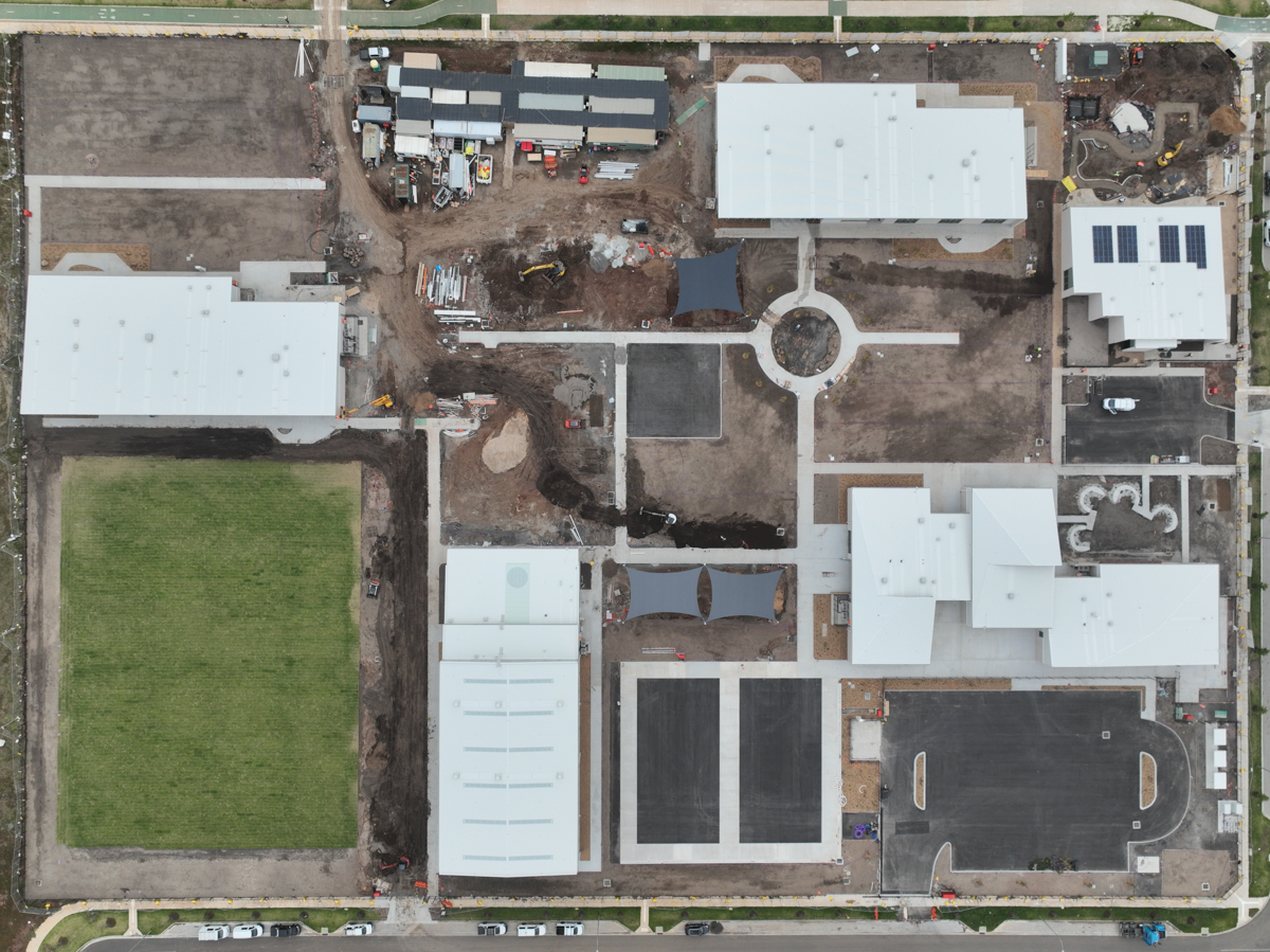 Wimba Primary School - new school, Site progress - October 2023