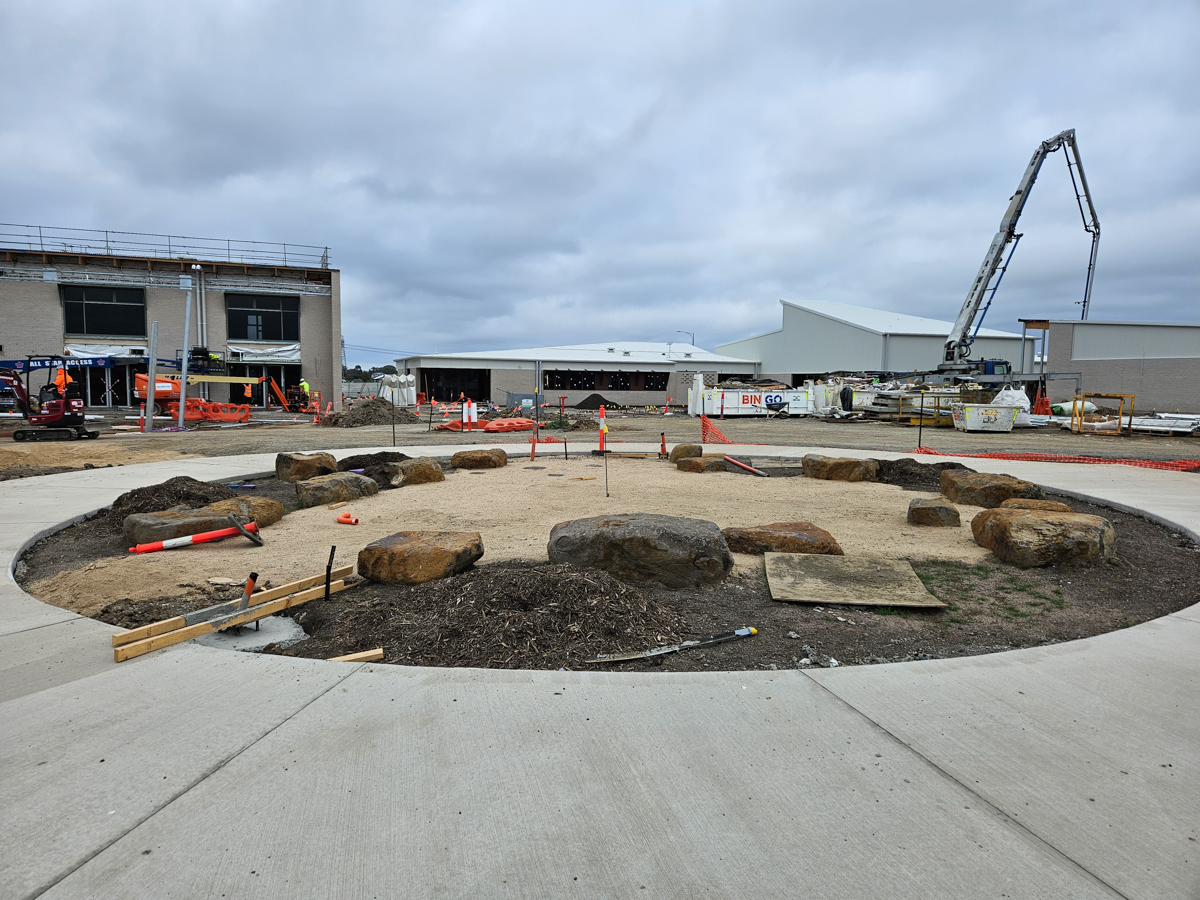 Yubup Primary School - new school, Site progress - September 2023