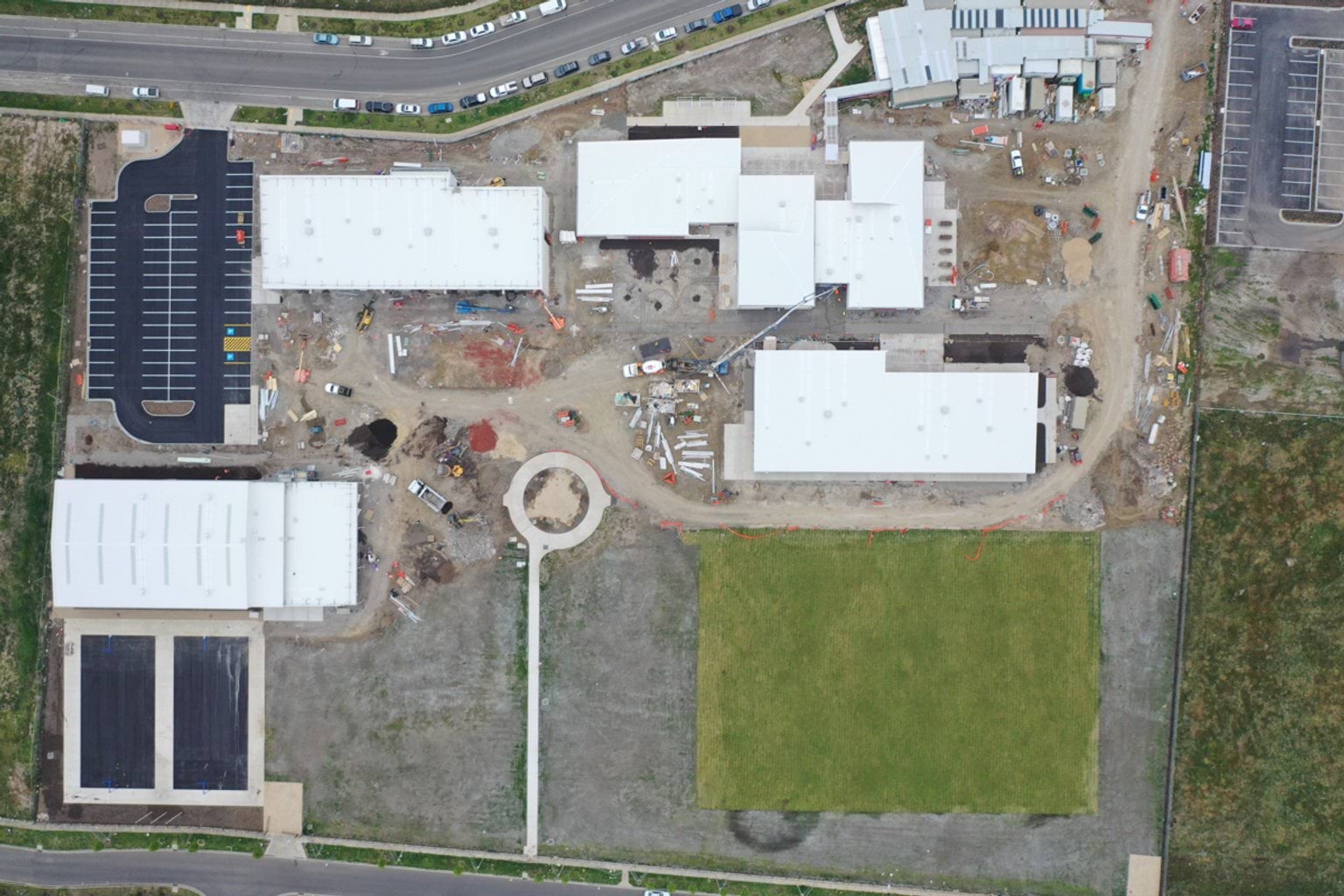 Yubup Primary School - new school, Site progress - September 2023