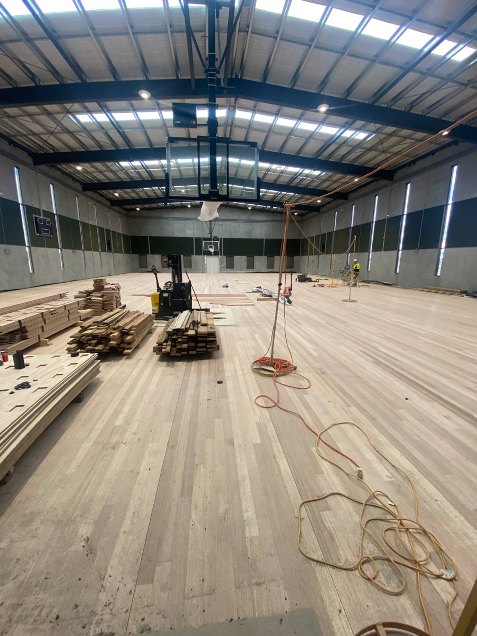 Yubup Primary School - new school, Site progress - October 2023, community hub