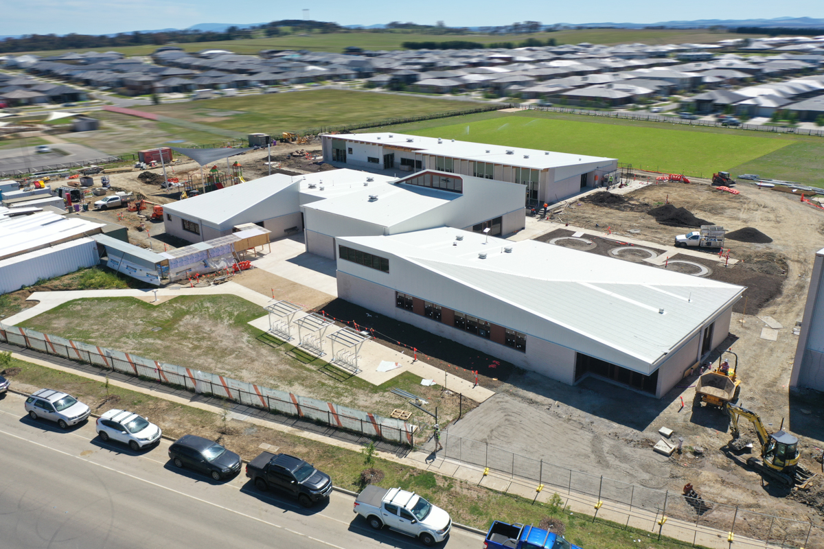 Yubup Primary School - new school, Site progress - October 2023