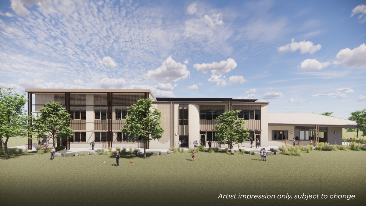 Gaayip-Yagila Primary School - illustrated render, Expansion