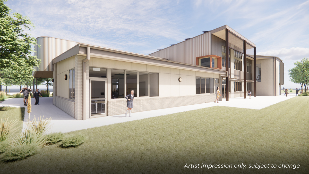 Gaayip-Yagila Primary School - illustrated render, Expansion