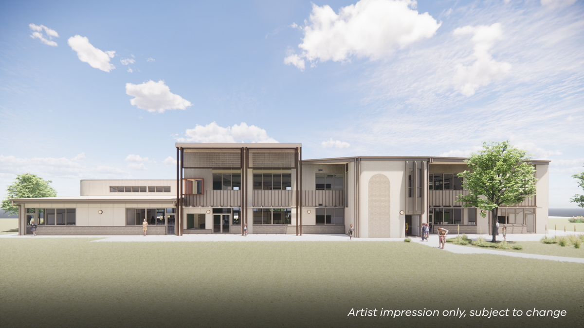 Gaayip-Yagila Primary School - illustrated render, Expansion