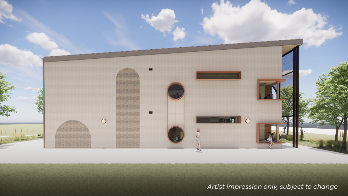 Gaayip-Yagila Primary School - illustrated render, Expansion