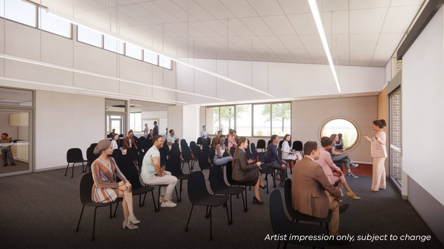 Gaayip-Yagila Primary School - illustrated render, Expansion