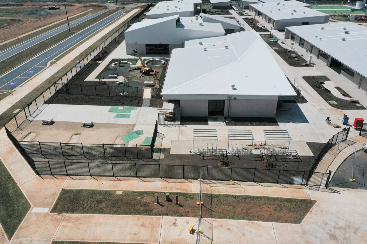 Binap Primary School - new school, Site progress - October 2023